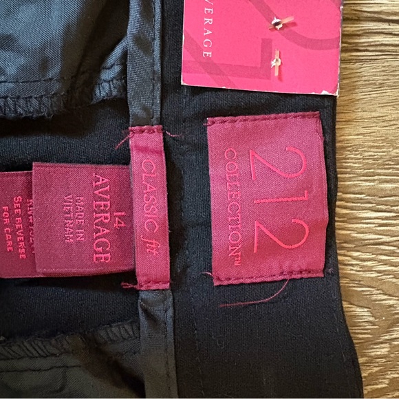 212 Collection Black Classic Fit women’s size 14 trousers - Picture 4 of 5